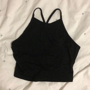 Black Crop Top